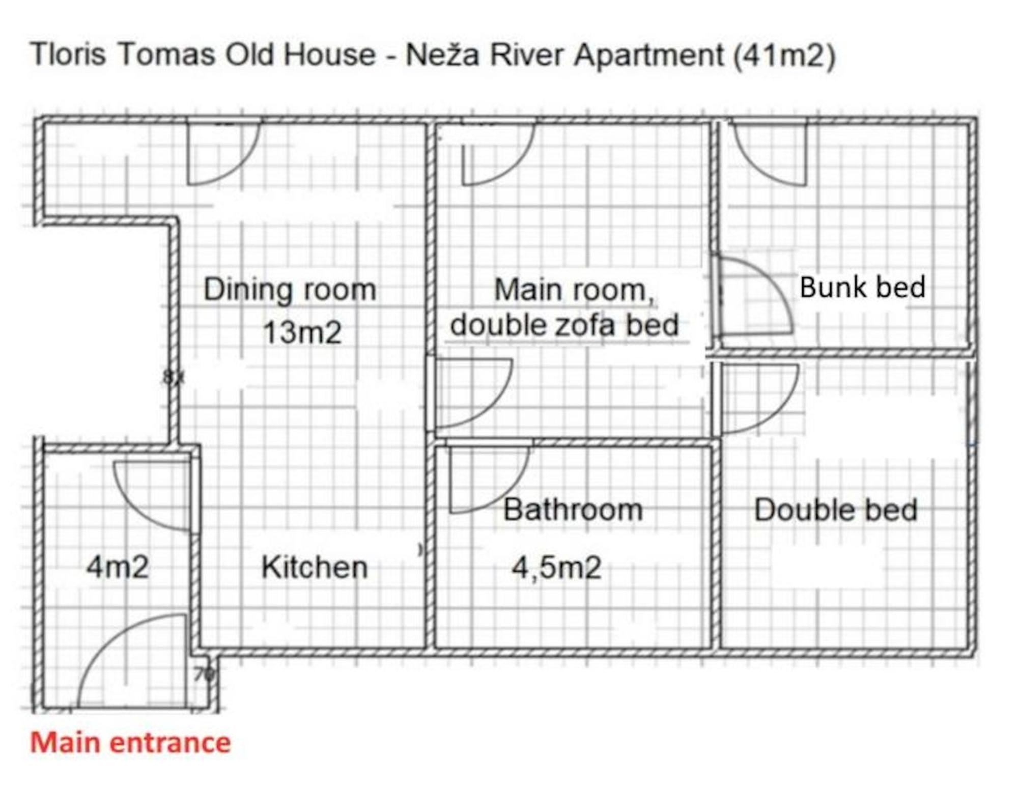 Tomas Old House - River * Visoko (Sencur)